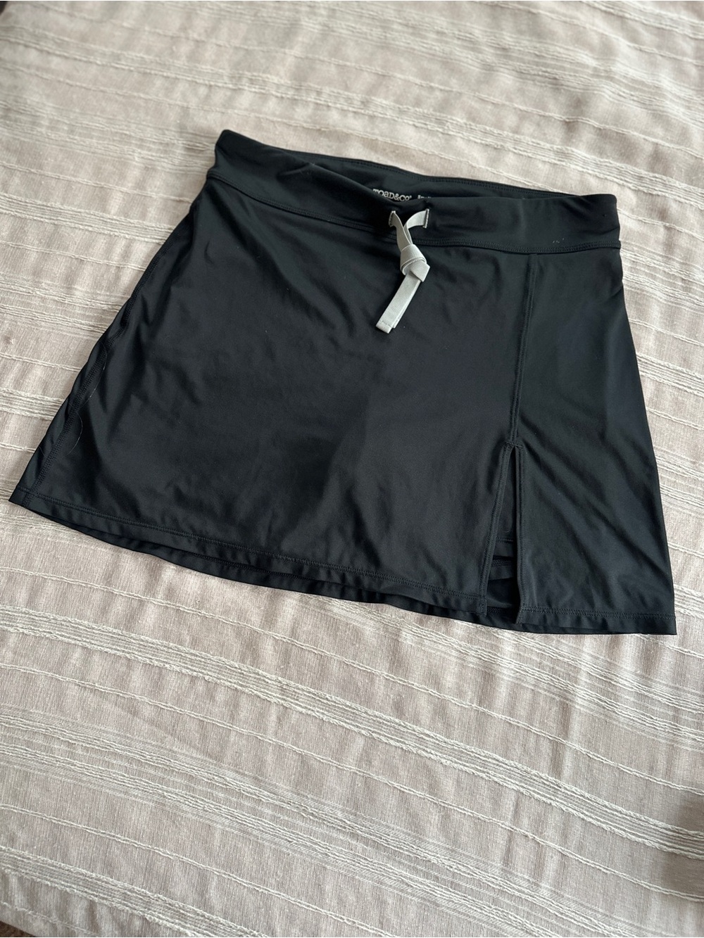 TOAD&CO Black Sunkissed Weekend Skort | S NWOT
